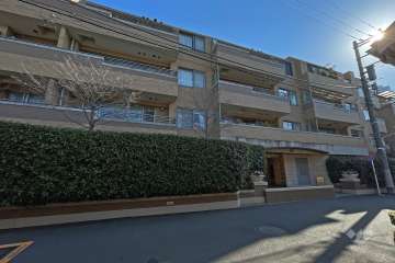 ヒルハイツ代官山の外観（北西側から）