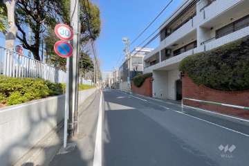敷地西側道路