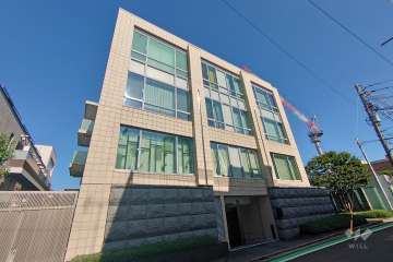 パークマンション代官山の外観（南西側から）