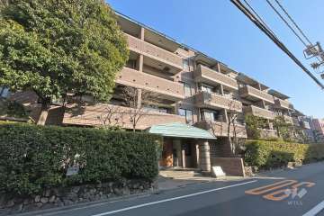 ガーデンハイツ代官山の外観(南西側から）