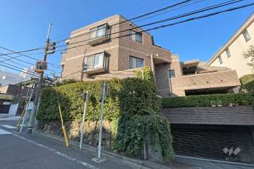 ガーデンハイツ代官山の外観(東側から）
