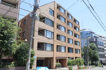 グランヴェール代官山の外観（南西側から）