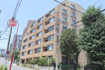 グランヴェール代官山の外観（南東側から）
