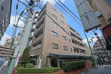 シティホームズ恵比寿の外観(南西側から）