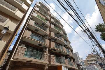 スカーラ代官山外観（南東側から）