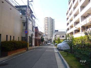 周辺は区画が整っています。