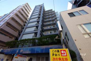 ニュー恵比寿フラワーマンションの外観（北西側から）