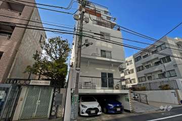 代官山ハイツ（恵比寿西）の外観（北側から）