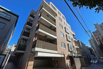 D’グランセ広尾の外観（南西側から）