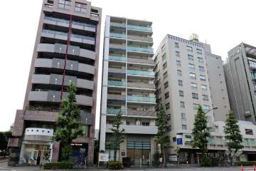 アピス代官山の外観(北東側から)