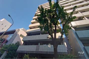 クレッセント渋谷神泉の外観（南西側から）