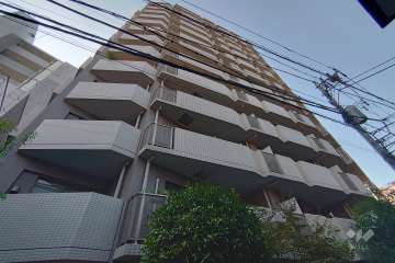 クレッセント渋谷神泉の外観（南東側から）