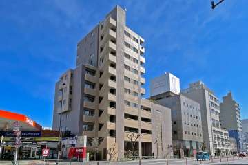 サンクタス松濤ロワールの外観（西側から）