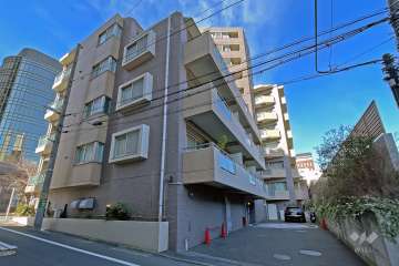 サンクタス松濤ロワールの外観（東側から）