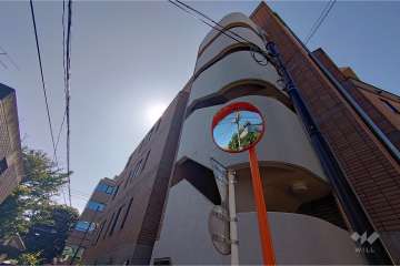 ジェイパーク渋谷東の外観（北東側から）