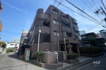 スカーラ渋谷松濤南の外観（北西側から）