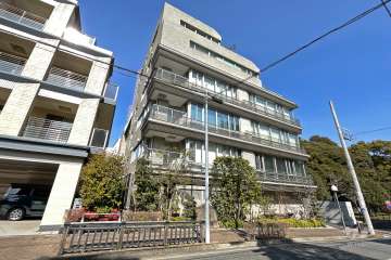 パークハウス常磐松の外観（南西側から）