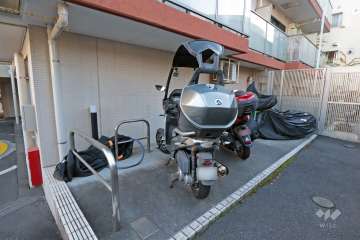 バイク置場