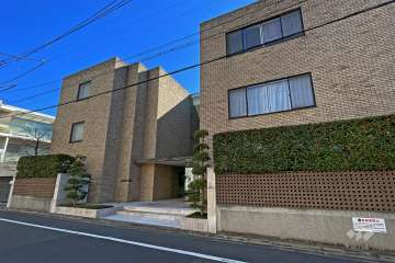 ラ・シテ広尾２１６の外観（南西側から）