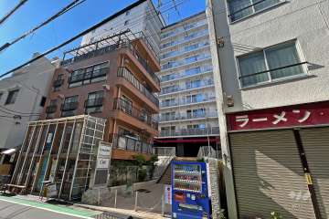 渋谷藤和コープの外観（東側から）