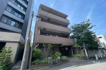 松濤ホームズの外観（南西側から）