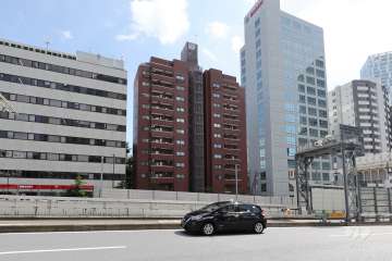 渋谷グランドハイツの遠景(北東側から)