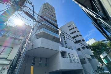 神宮前シティタワーの外観（北東側から）