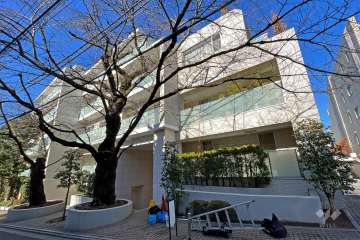 神宮前五丁目ブランシェの外観（南側から）