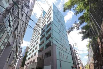 シティハウス代々木の外観（東側から）