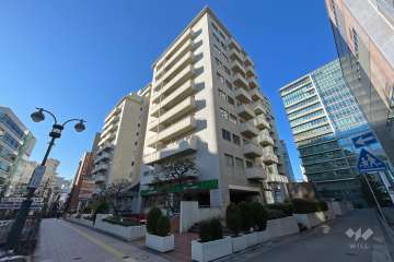 渋谷ホームズの外観(エントランス北東側から)