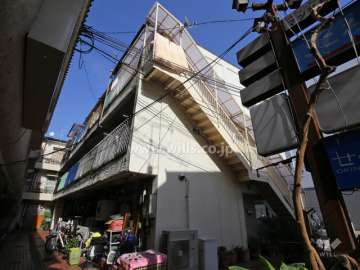 プラザ武庫之荘1番館の外観（南西側から）