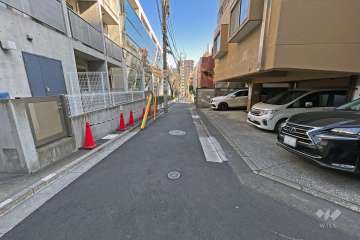 敷地北側道路