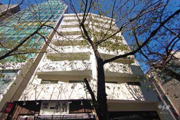 ハイネス恵比寿の外観（南側から）