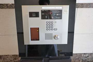 オートロックの操作盤