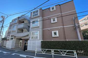 マンションの外観（北西側から）