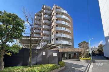 エクセル原宿グレイスコートの外観（東側から）