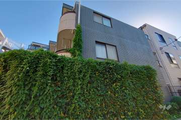 フェニックス代々木上原の外観（北西側から）