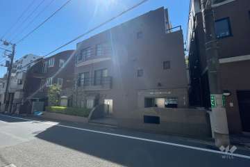 グローリア初穂代々木上原の外観（北西側から）