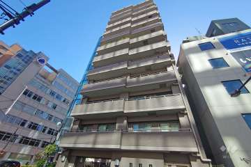 エクセルシオール西新宿の外観（北東側から）