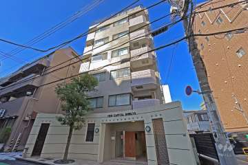 ニューキャピタル渋谷の外観（南側から）