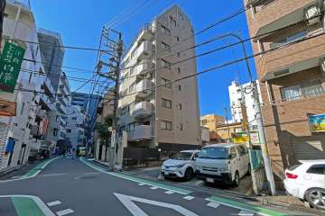 ニューキャピタル渋谷の外観（南東側から）