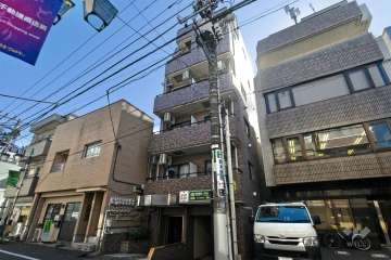 菱和パレス渋谷本町の外観（北西側から）