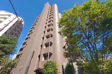 ディオレ西新宿の外観（西側から）