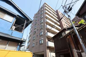 エタンセレ代々木公園の外観（北西側から）