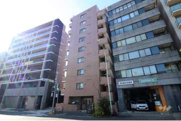 マンションの外観（北東側から）