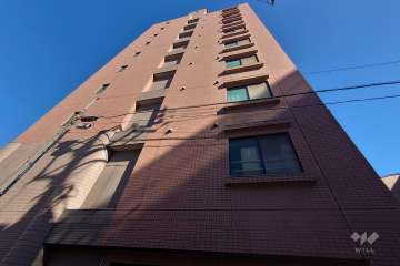 クレアシオン渋谷の外観（南西側から）