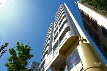 ジェイパーク恵比寿３アルティマの外観（南東側から）