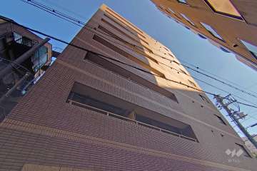 菱和パレス渋谷西壱番館の外観（北西側から）