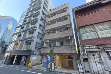 グランドパーク渋谷ブランシェの外観（南東側から）