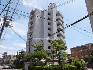 ラウムズ東園田の外観（北西側から）